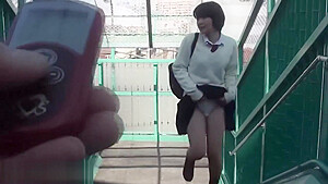 Uniformed asian toying HD Asian