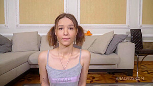 Kitty Doll88 In Skinny Brunette Babe Kitty Stretches Her Butthole With A Bi HD Ass to Mouth