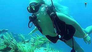 Jenny Scordamaglia Scuba diving nude HD Babe