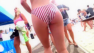 Candid teens 18+ In Bikini HD Beach