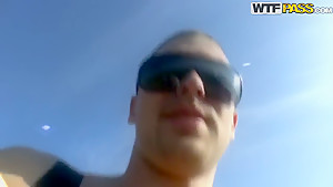 Amateur skinny girlfriend Dasi West sucks and waits to be fucked at the beach HD Beach