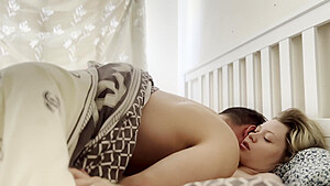 Morning Sex In Insanely Romantic Under The Blanket – Real Orgasm HD Blonde