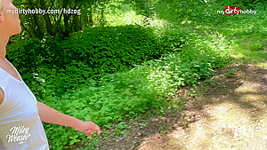 MyDirtyHobby – German blonde MILF outdoor creampie HD Babe