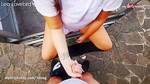 MyDirtyHobby – Curvy busty teen 18+ fucked by friend’s boyfriend anally outdoors HD Big Ass