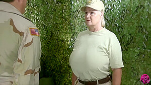 Lacey Starr In Granny Lacey Is Ready To Take Orders HD British