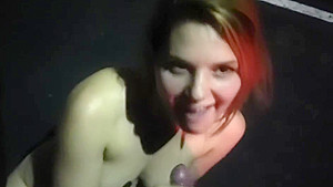 BROOKE – Beautiful teen 18+ singer suck and fuck fat old man in a parking lot HD Car