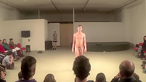 Naked on Stage Andrea Rowsell Presents Naked Dance in Teatro HD Celebrity